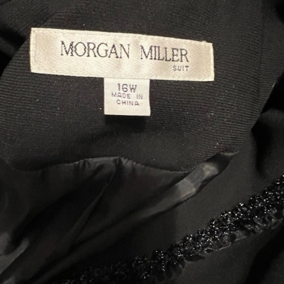 Morgan Miller Black Dressy Suit Jacket - Picture 6 of 7